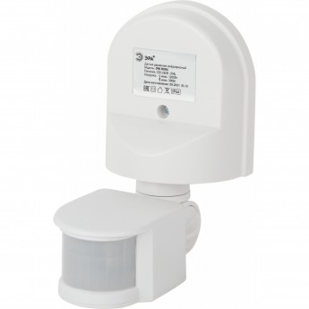 Датчик движения ЭРА MD 04 настенный 1200Вт IP-44 12м