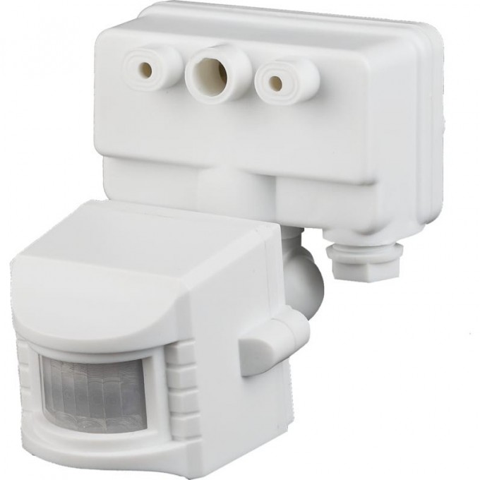Датчик движения ЭРА MD 02 прожекторный 1200Вт, IP-44, 12м B0043808 Датчик движения ЭРА MD 02 прожекторный 1200Вт, IP-44, 12м B0043808
