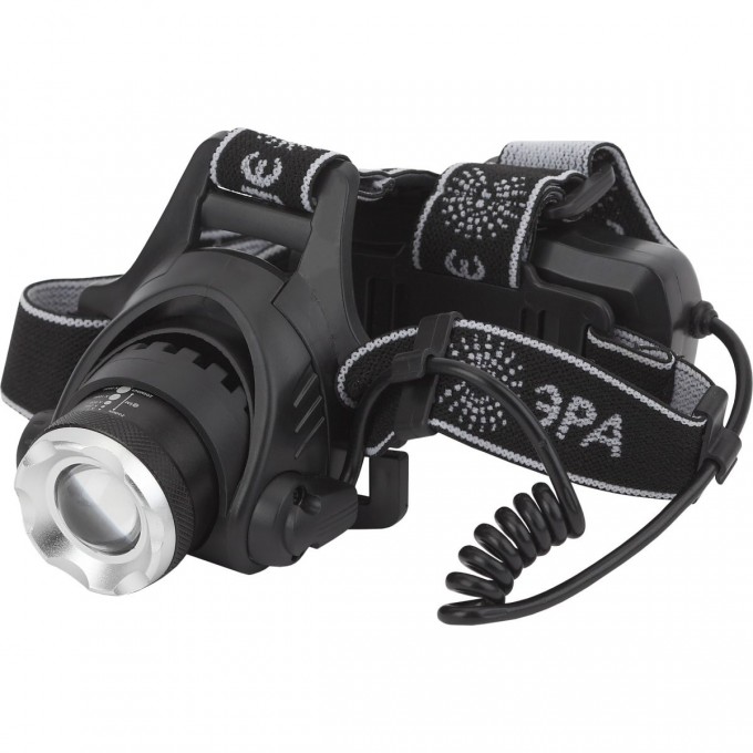 Фонарь налобный светодиодный ЭРА GA-805 аккумуляторный яркий мощный 3 режима черный B0039625 Фонарь налобный светодиодный ЭРА GA-805 аккумуляторный яркий мощный 3 режима черный B0039625