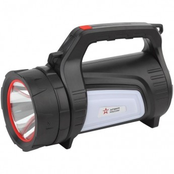 Фонарь-прожектор аккумуляторный ЭРА АРМИЯ РОССИИ ШМЕЛЬ PA-702 Б003376410Вт + боковой свет красный маяк USB powerbank литиевый