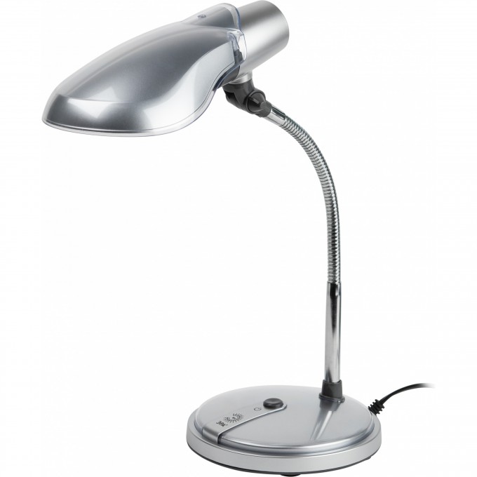 Настольный светильник ЭРА NE-301-E27-15W-S серебро B0004463 Настольный светильник ЭРА NE-301-E27-15W-S серебро B0004463
