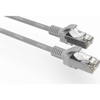 Патч корд ЭРА SIMPLE F/UTP экранированный 5 м категория 5e серый