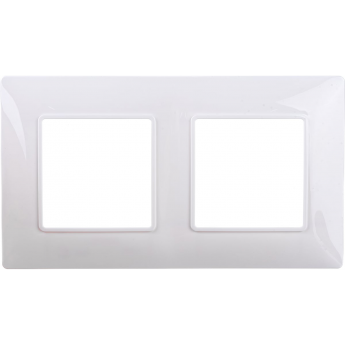 Рамка на 2 поста ЭРА ELEGANCE 14-5002-01 белый Рамка на 2 поста ЭРА ELEGANCE 14-5002-01 белый