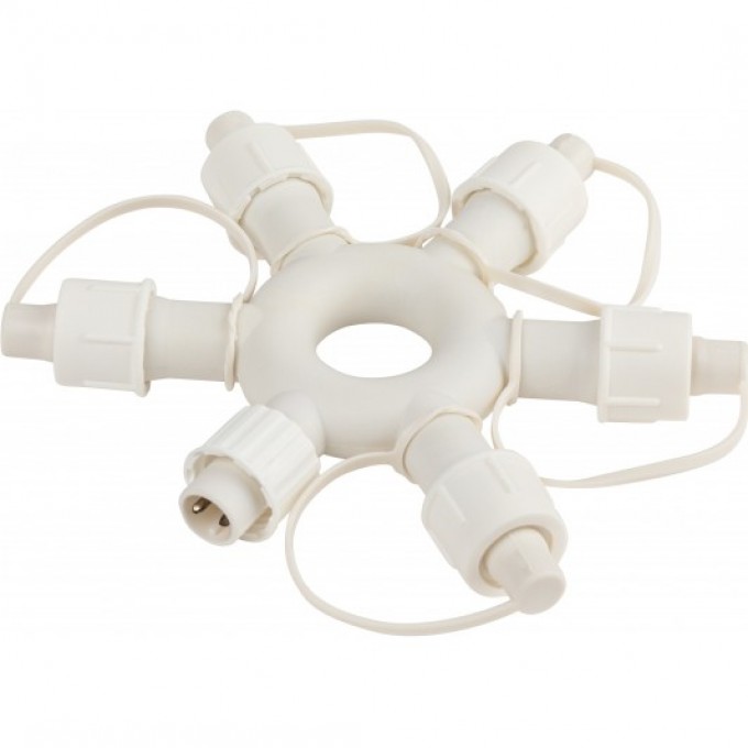 Разветвитель ЭРА ERAPS-OR2 круговой для гирлянд 6 гнезд IP44 ПВХ 24 В B0051903 Разветвитель ЭРА ERAPS-OR2 круговой для гирлянд 6 гнезд IP44 ПВХ 24 В B0051903