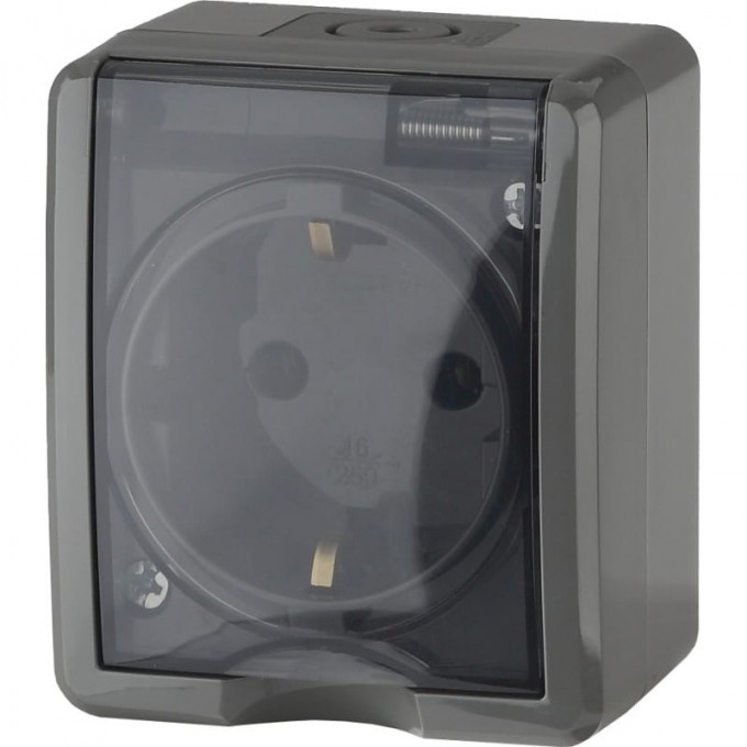 Розетка ЭРА 11-2401-03 2P+E IP54 16A-250В ОУ ЭРА ЭКСПЕРТ серый B0020713 Розетка ЭРА 11-2401-03 2P+E IP54 16A-250В ОУ ЭРА ЭКСПЕРТ серый B0020713