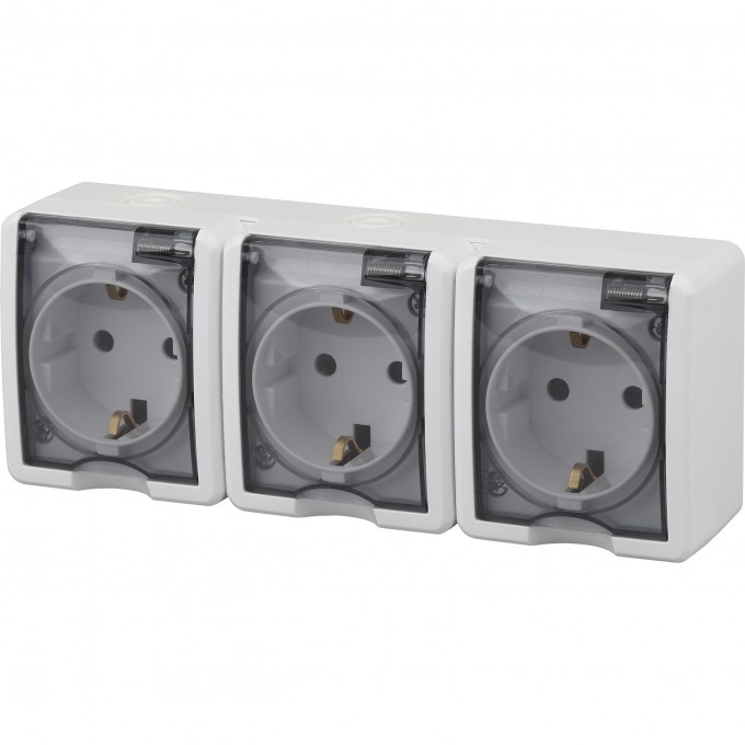 Розетка ЭРА 11-2405-01 3х2P+E IP54 16A-250В ОУ ЭКСПЕРТ белый B0020720 Розетка ЭРА 11-2405-01 3х2P+E IP54 16A-250В ОУ ЭКСПЕРТ белый B0020720