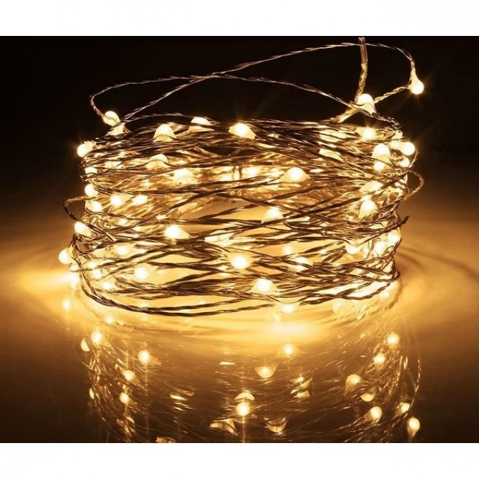 Садовая гирлянда ЭРА ERASF22-18 НИТЬ на солнечной батарее теплый свет B0053369 Садовая гирлянда ЭРА ERASF22-18 НИТЬ на солнечной батарее теплый свет B0053369