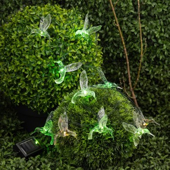Садовая гирлянда ЭРА ERASF22-26 КОЛИБРИ на солнечной батарее