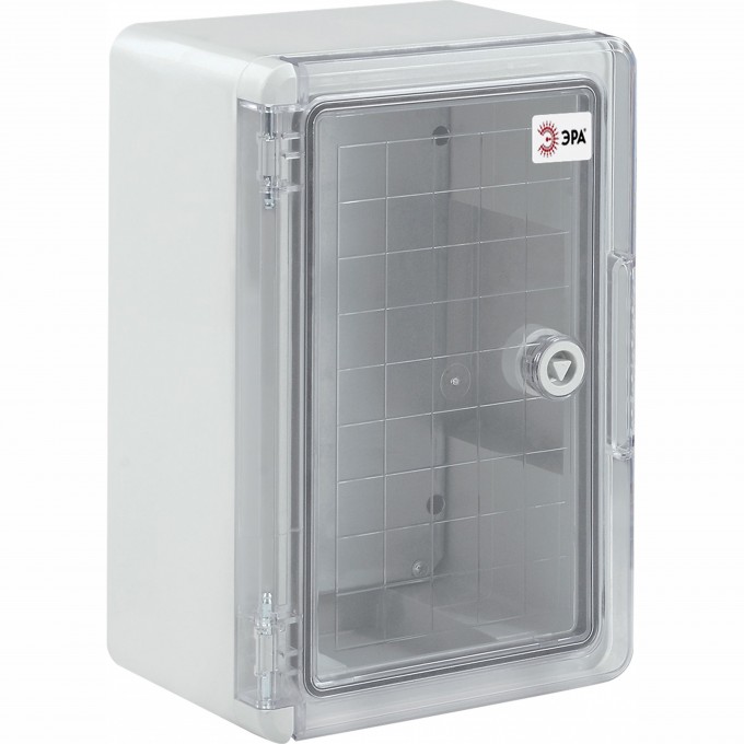 Щит пластиковый ЭРА ЩМП-П 300х200х130мм прозрачная дверь УХЛ1 IP65 IK10 B0052352 Щит пластиковый ЭРА ЩМП-П 300х200х130мм прозрачная дверь УХЛ1 IP65 IK10 B0052352