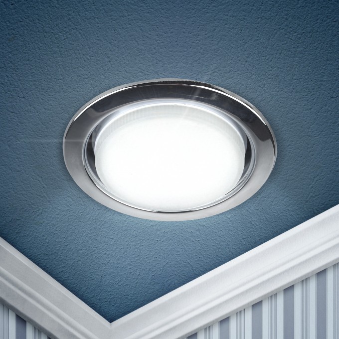 Светильник ЭРА KL35 CН /1 под лампу GХ53 220V 13W хром B0048946 Светильник ЭРА KL35 CН /1 под лампу GХ53 220V 13W хром B0048946