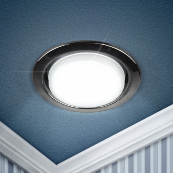 Светильник ЭРА под лампу GX53 220V 13W черный металл Светильник ЭРА под лампу GX53 220V 13W черный металл