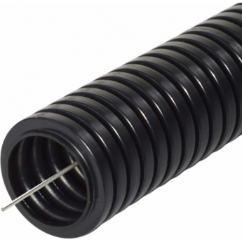 Труба гофрированная ЭРА ПНД черный d 32мм