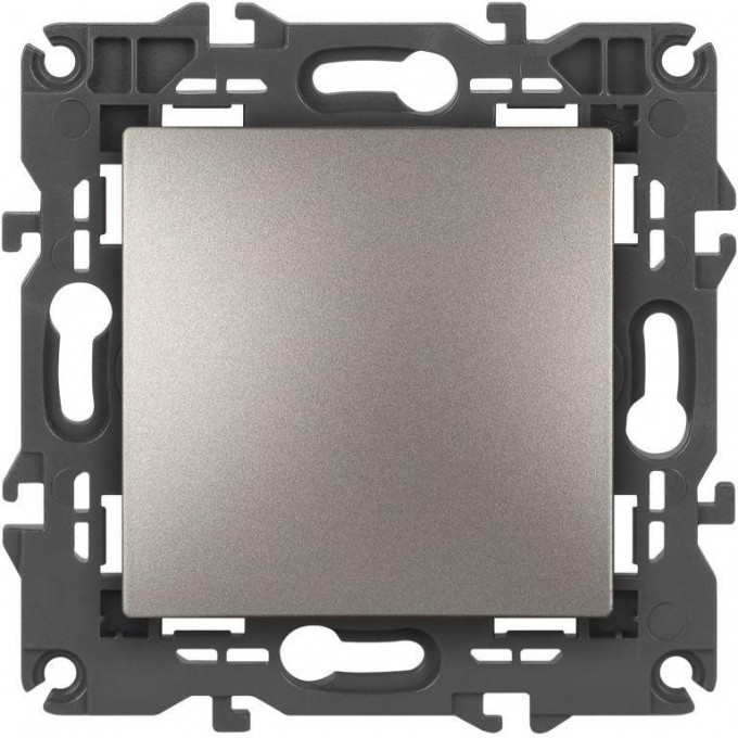 Выключатель ЭРА ELEGANCE Б0065782 14-1101-16 10АХ-250В титан B0065782 Выключатель ЭРА ELEGANCE Б0065782 14-1101-16 10АХ-250В титан B0065782